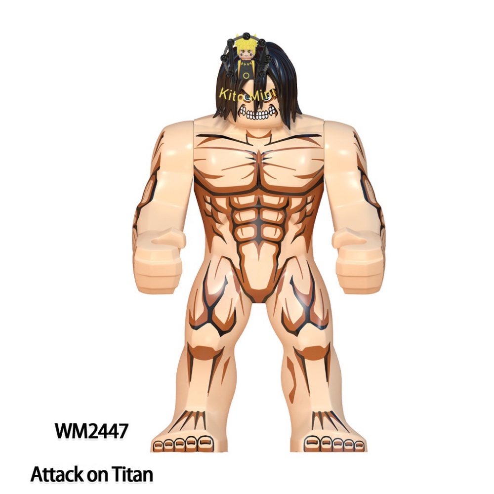 Minifigures Attack On Titan Đồ Chơi Lắp Ráp Nhân Truyện Tranh Anime Vật Hoạt Hình WM6148