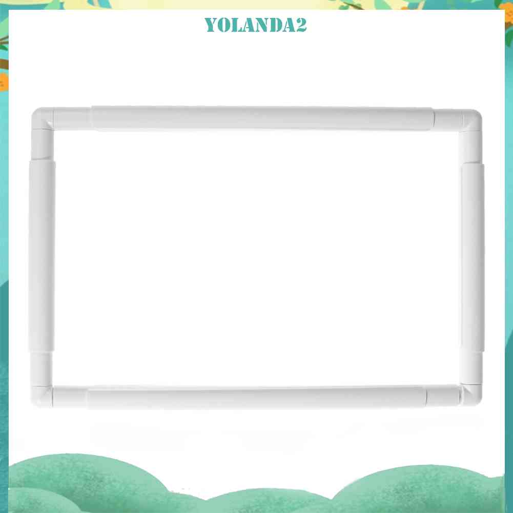 Giá Đỡ Tranh Thêu Chữ Thập Hình Vuông Bằng Nhựa PP