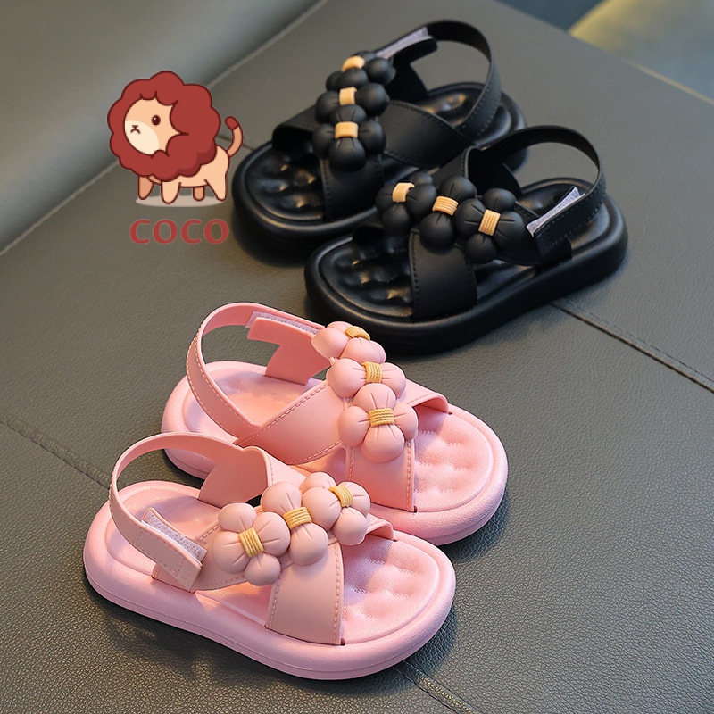 Giày Sandal Công Chúa Mùa Hè 2023 Đế Mềm Chống Trượt Thoáng Khí Kích Thước Nhỏ Vừa Và Lớn Cho Bé Gái