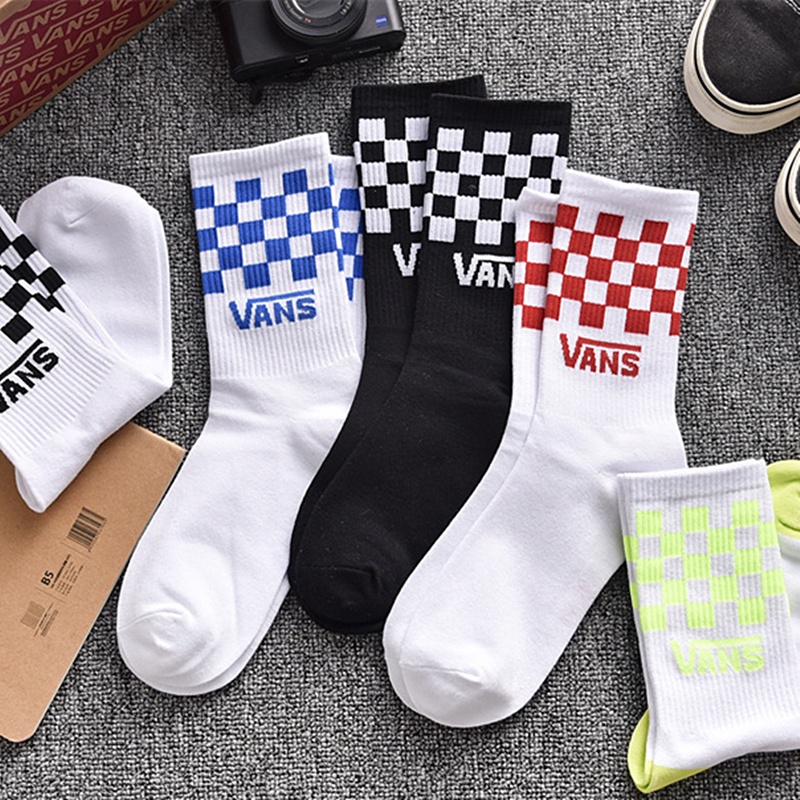 VANS Mới Đôi Vớ Cotton Thoáng Khí Thoải Mái Cho Nam Và Nữ