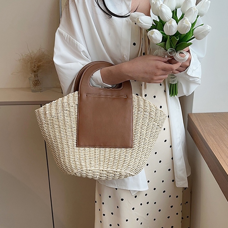 Túi Xách Tay Sức Chứa Lớn Phong Cách Mùa Hè Cho Nữ