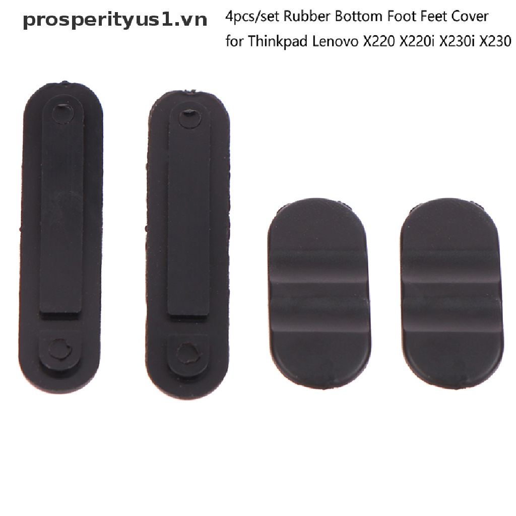 [prosperityus1] 4Pcs/Set Rubber Foot Pad For Lenovo Thinkpad X220 X220i X230i X230 D Shell [VN]