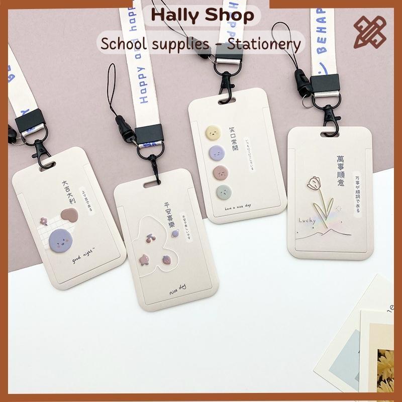 Thẻ học sinh, bảng tên dành cho sinh viên nhiều mẫu hoạt hình hoạ tiết dễ thương cute- Hally shop
