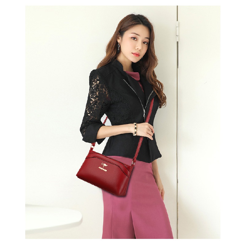 Túi Vuông Nhỏ Đeo Chéo Một Bên Vai Thêu Họa Tiết Phong Cách Thời Trang Mới 2023 Dành Cho Bạn Nữ Threa