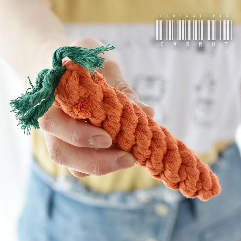 Đồ Chơi Dây Thừng Cotton Cắn Mài Răng Cho Thú Cưng