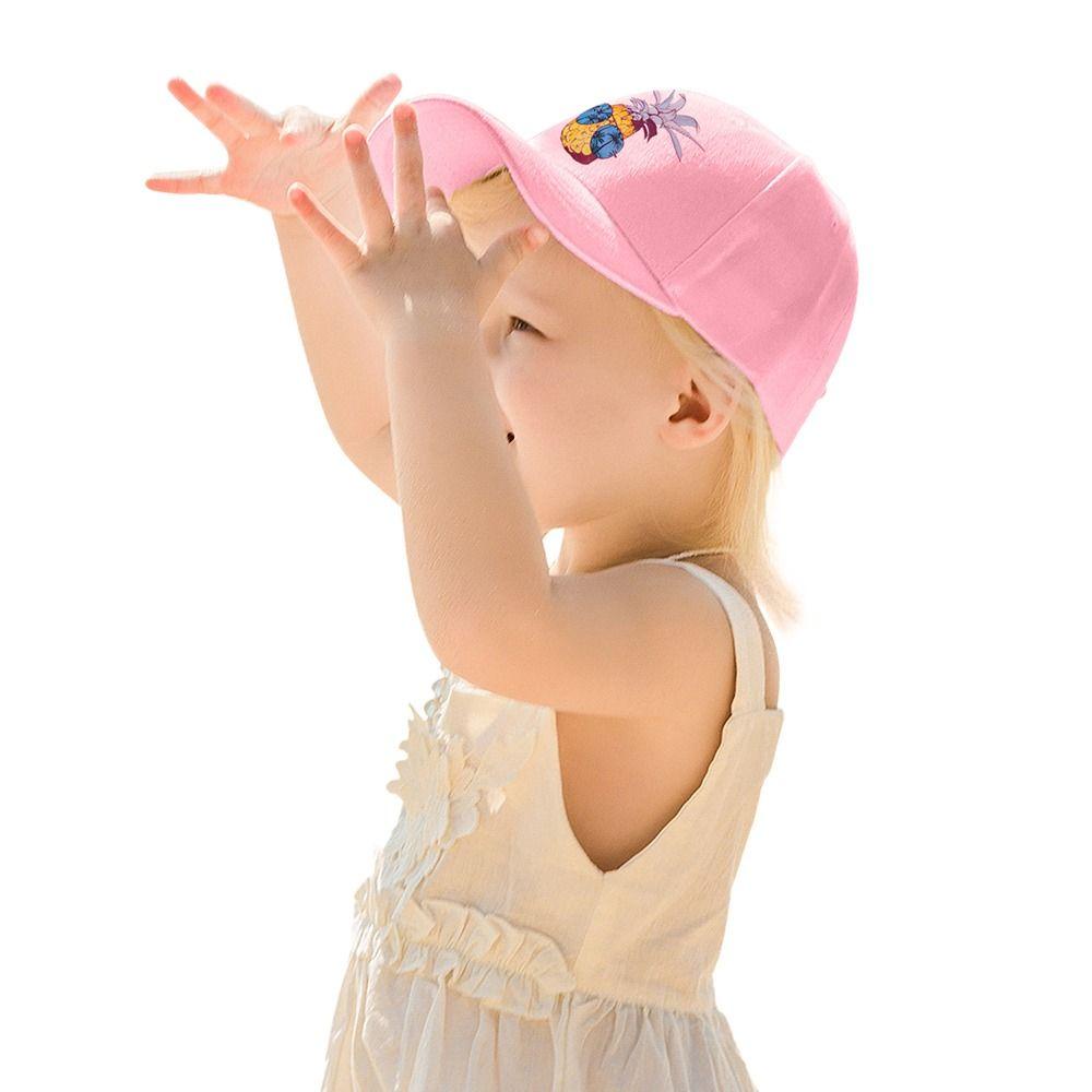 Mũ Lưỡi Trai Chống Tia UV In Họa Tiết Hoa Xinh Xắn Dành Cho Bé