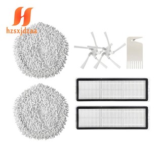 7 Pcs Replacement Parts for Xiaomi Dreame W10 W10 Pro Robot Vacuum Cleaner Accessories Mop Cloth Side Brush Hepa Filter