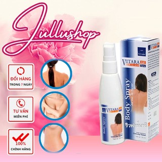 [Hàng Thái Bao Check] Xịt mụn toàn thân Thái Lan Vitara SE BODY ACNE SPRAY giảm thâm mụn, sẹo mụn 50ml