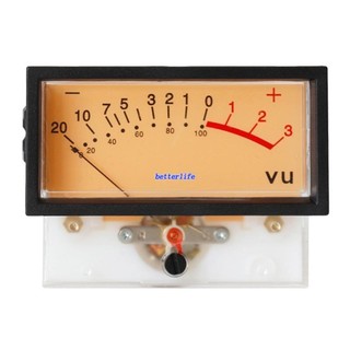 BTF High-Precision VU-DB Meter Power Discharge Mechanical Flat Meter with Backlights