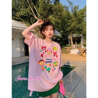 Áo Thun TN QC In Hình Cute - E132