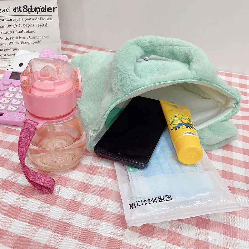 SANRIO Rt 1 Balo Đeo Vai Bằng Vải Bông Hình Kuromi Melody Hoạt Hình Melody Plushie n