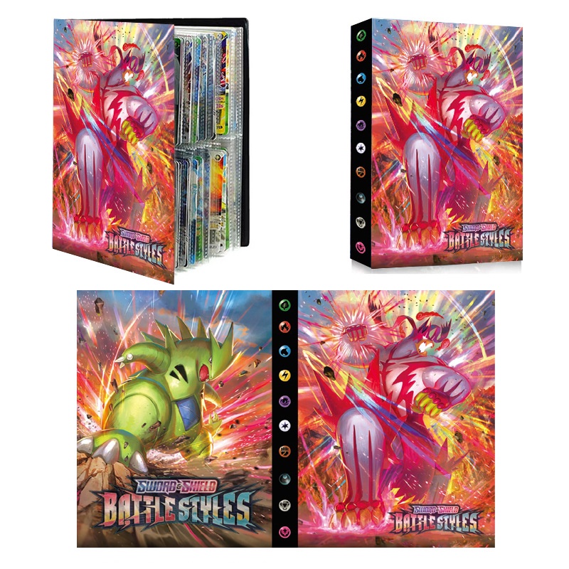 Album Sưu Tầm Thẻ Bài Pokemon 2023 240 Thẻ Game VMAX GX EX