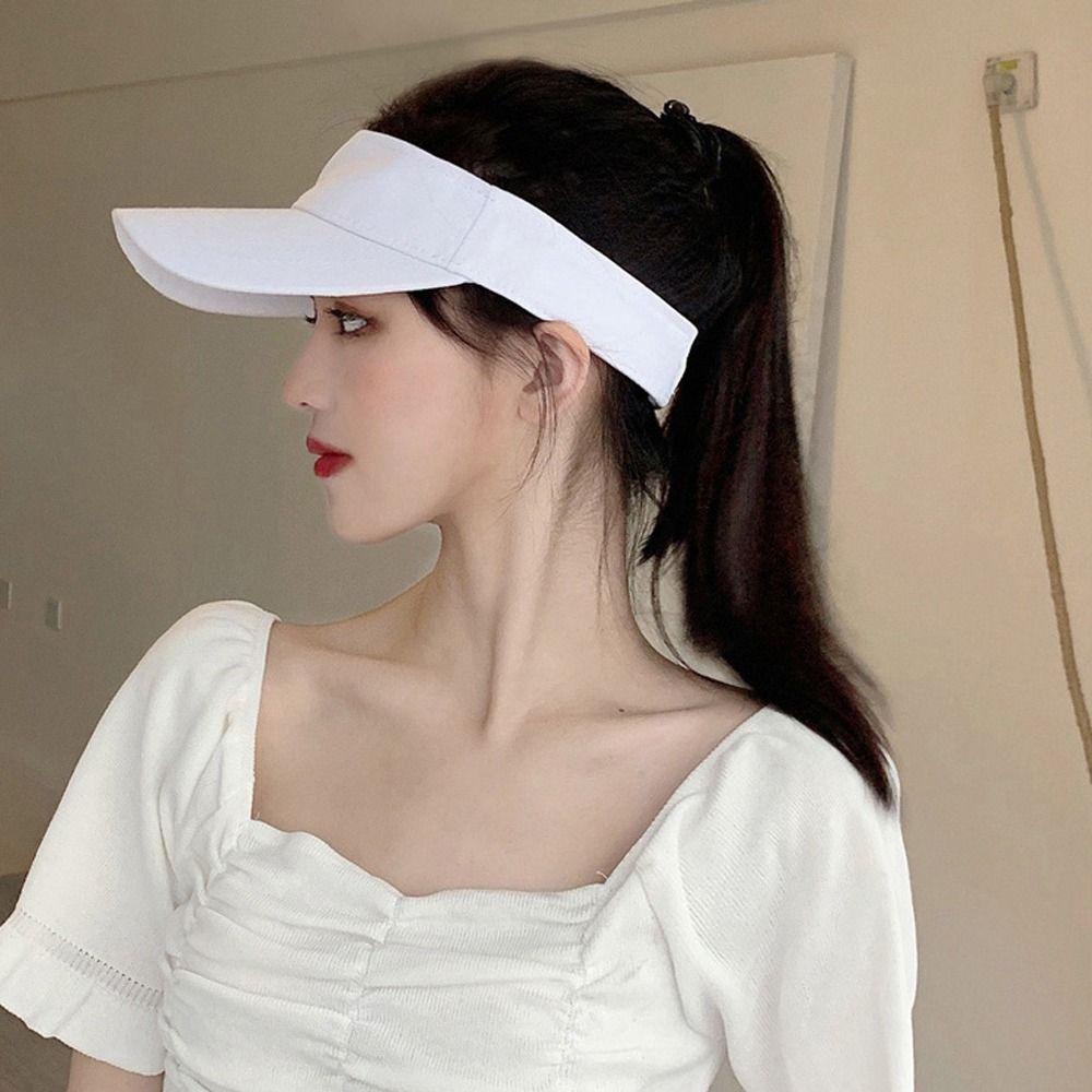 Mũ Lưỡi Trai Nửa Đầu Màu Sắc Nhã Nhặn Thời Trang