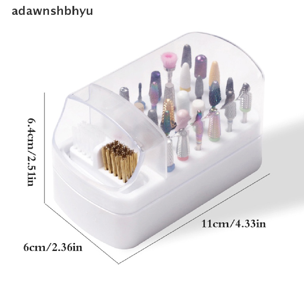 Giá Đỡ Đầu Mũi Khoan Acrylic 30 Lỗ Chuyên Dụng Cho Máy Mài Móng Tay