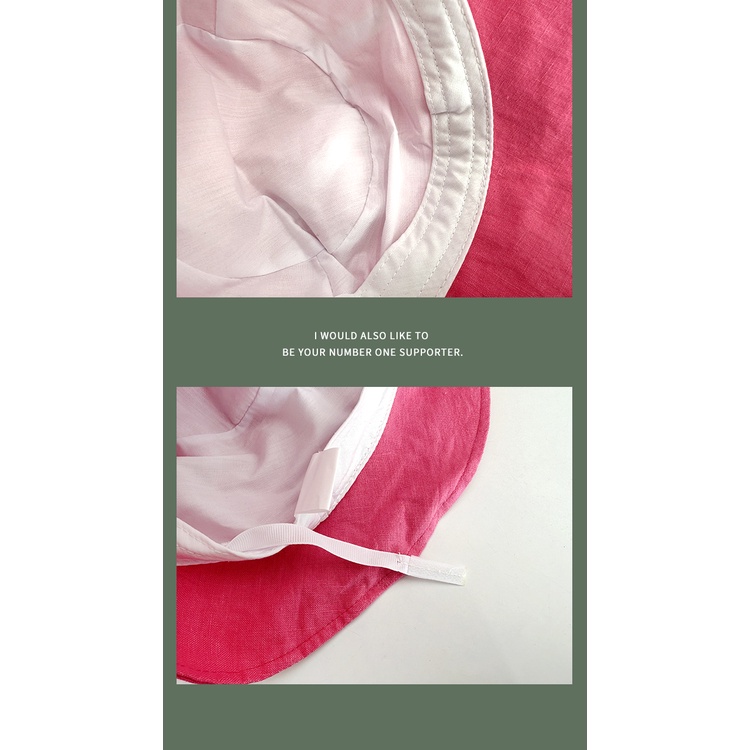 Mũ Bucket Xếp Ly Hình Hoa Tulip Phong Cách Nhật Bản Ngọt Ngào Cho Nữ