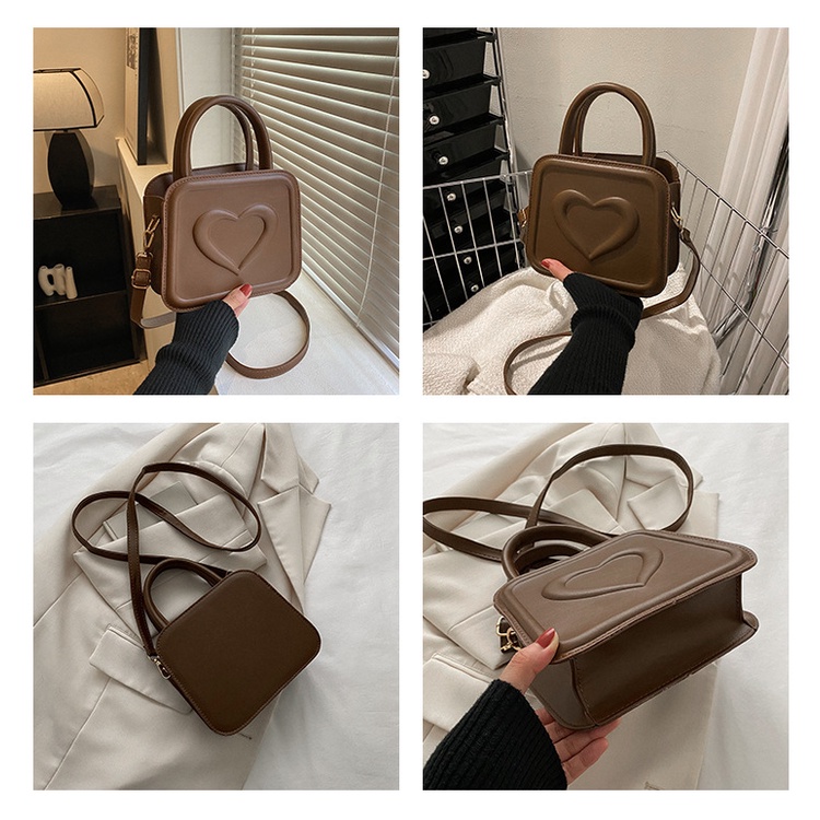 Túi Đeo Vai / Đeo Chéo Hình Vuông Cỡ Nhỏ Phong Cách Vintage Thời Trang Cho Nữ 2023