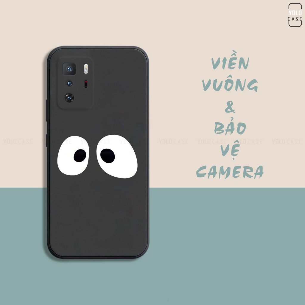 Ốp lưng  Xiaomi Redmi Note 10 Pro 5g / Poco X3 GT in hình những đôi mắt thất thần