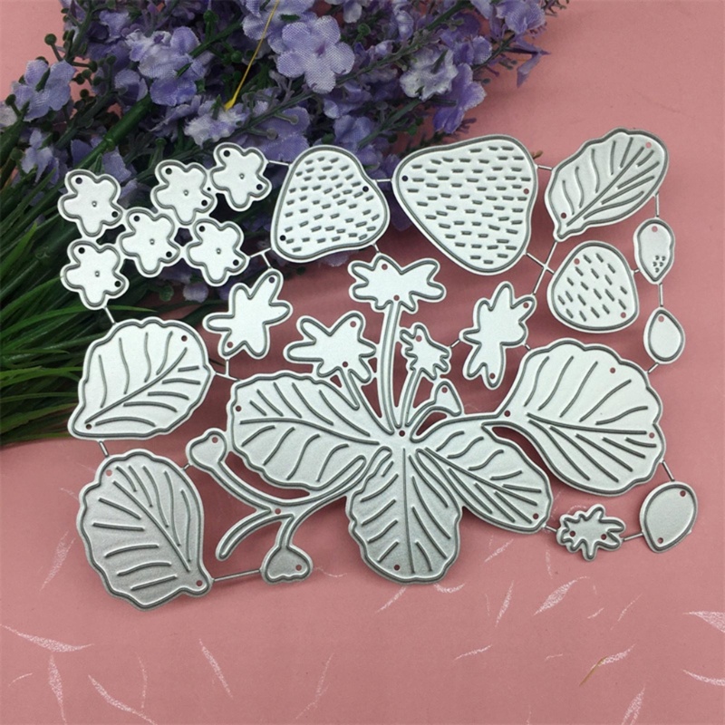 Khuôn Cắt Giấy Kim Loại Hình Lá