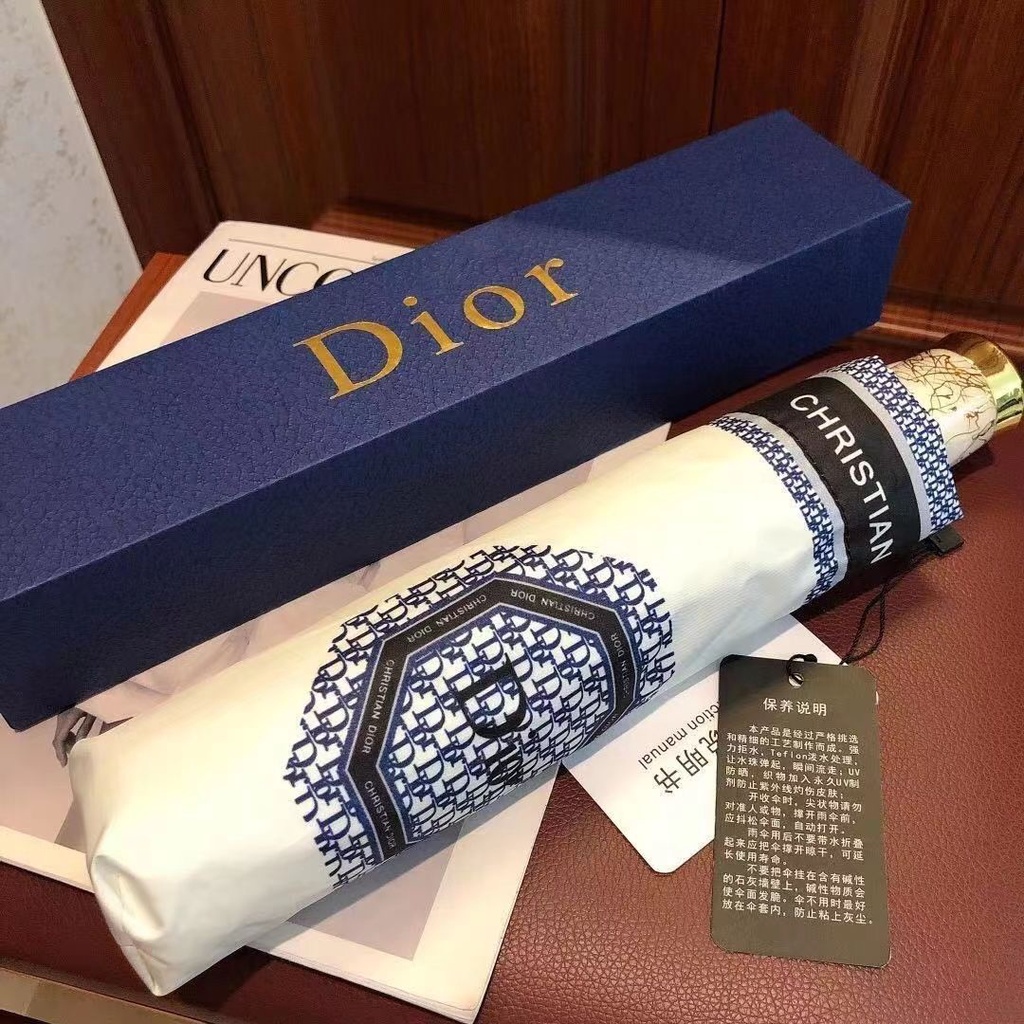 Dù Gấp Tự Động 70% Chống Tia Cực Tím Chống Mưa Nắng Phong Cách Âu Mỹ