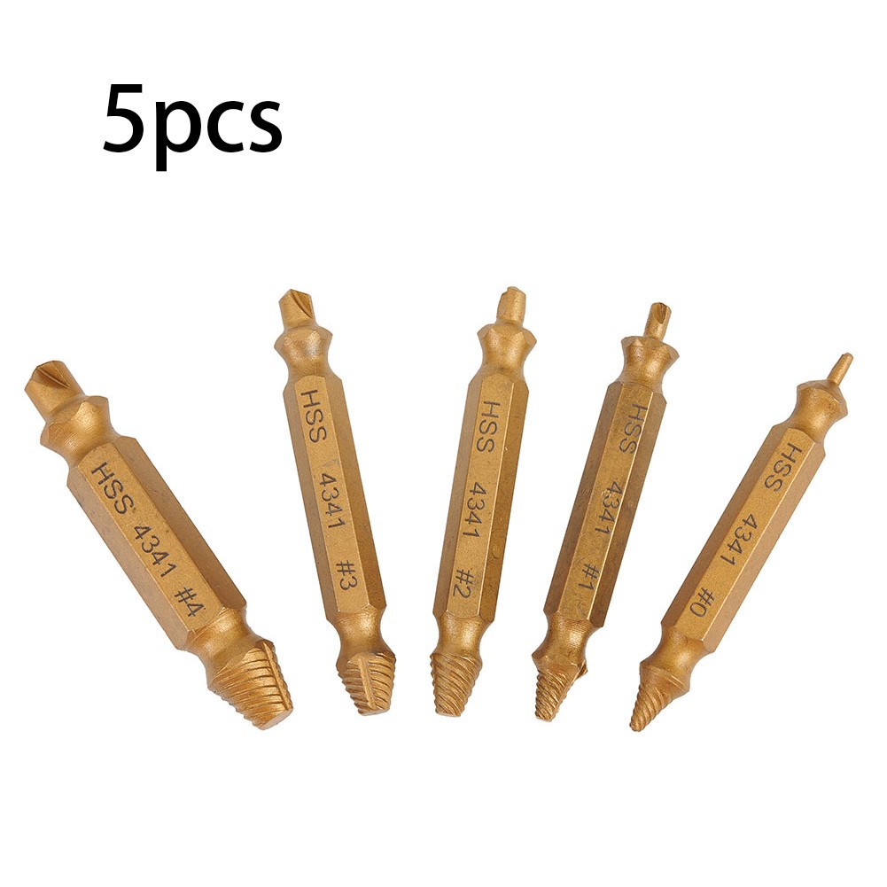 5 Bộ Dụng Cụ Tháo Răng Hai Đầu Tốc Độ Cao Bằng Thép 4341