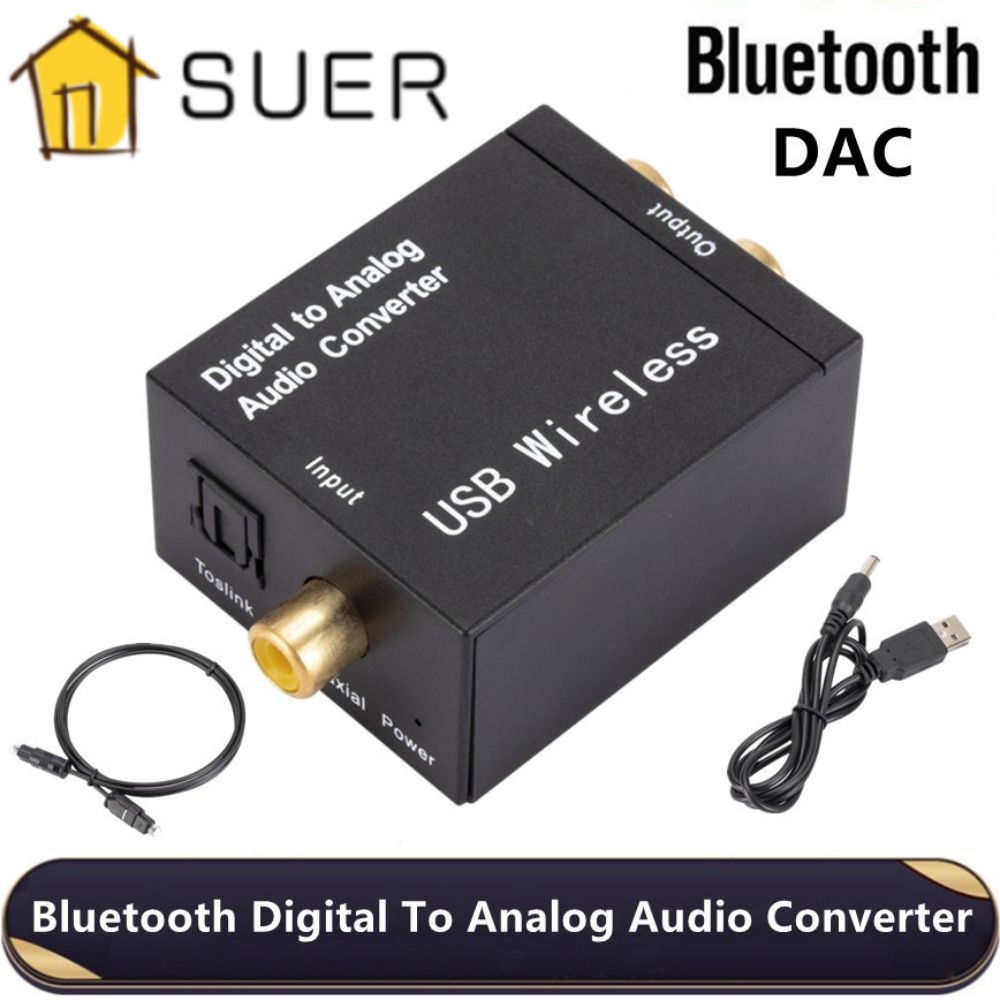 Bộ Giải Mã Âm Thanh Bluetooth Sợi Quang SUENIN DAC