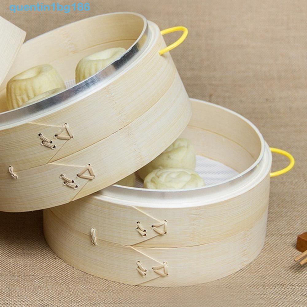 Nồi Hấp Bánh Baontin1Bg Bằng Gỗ Tre Có Tay Cầm Và Vỏ Đựng