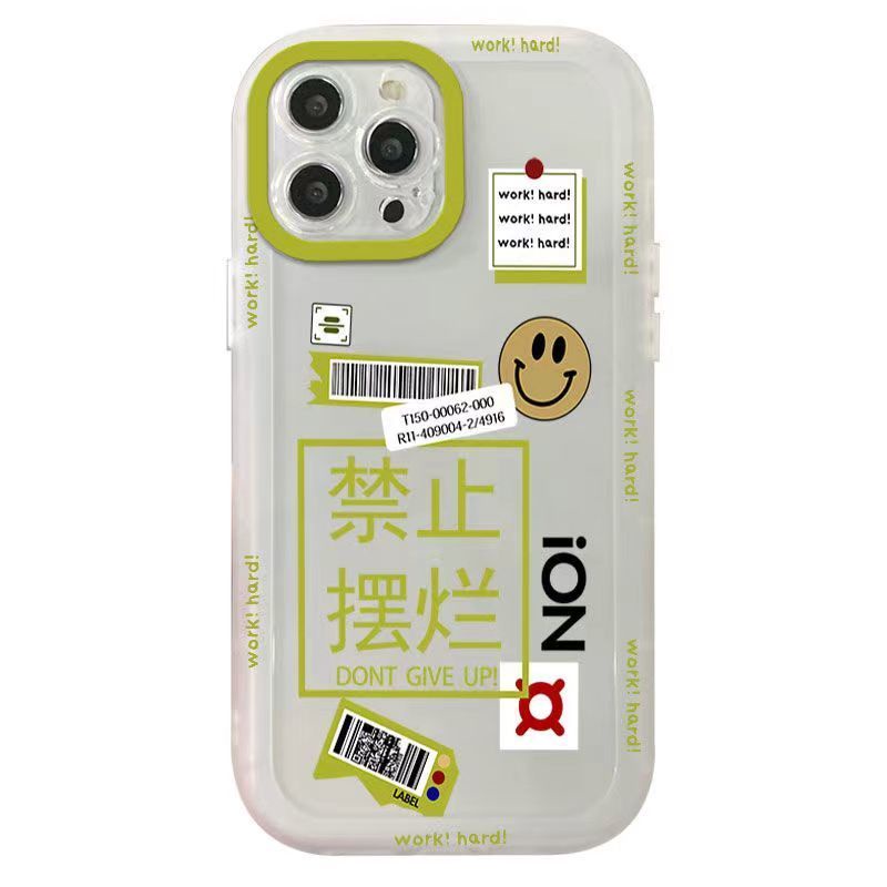 ✅Ốp Điện Thoại Mềm Trong Suốt Họa Tiết Độc Đáo Cho iPhone 14 / 13pro 12promax 7Plus