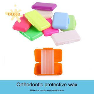 Sáp chỉnh nha không mùi cho răng niềng OrthoQuest Wax, Made in USA
