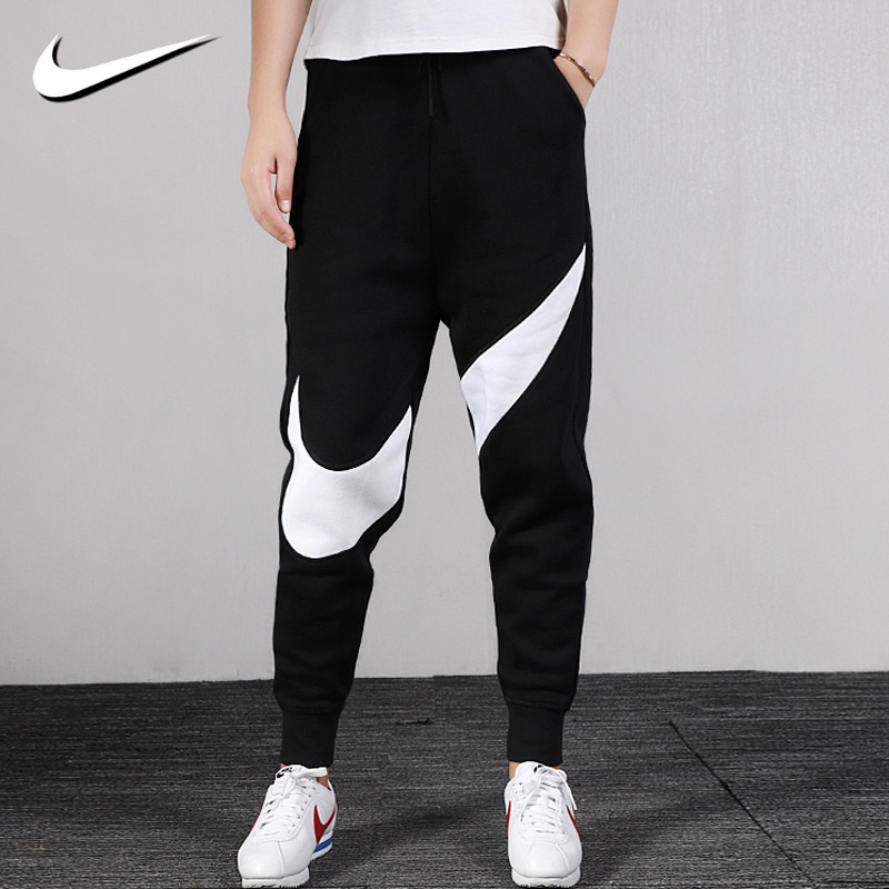 Quần chạy bộ Nike 100% Cotton Dáng Suông Năng Động Thời Trang Cho Nam