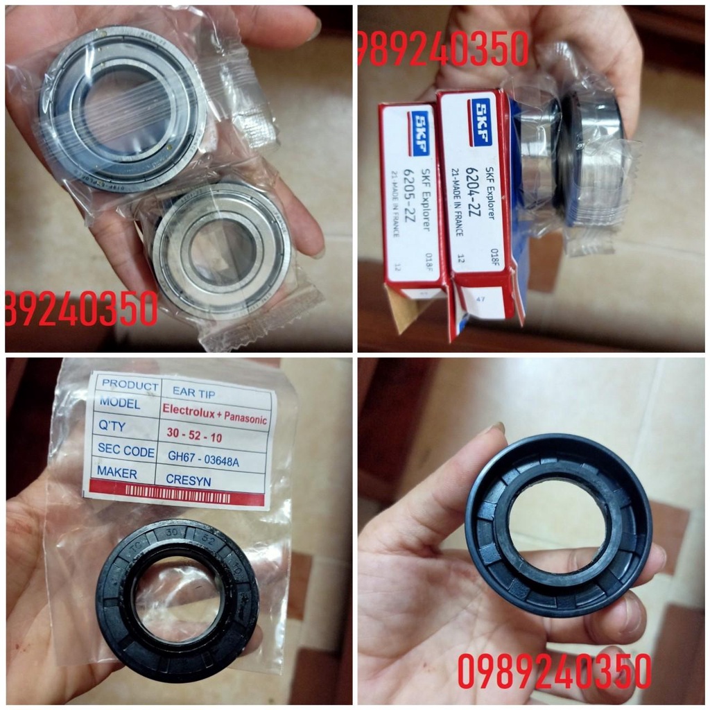 Bộ bi phớt máy giặt Panasonic NA - 107VK5, 108VK5 chính hãng