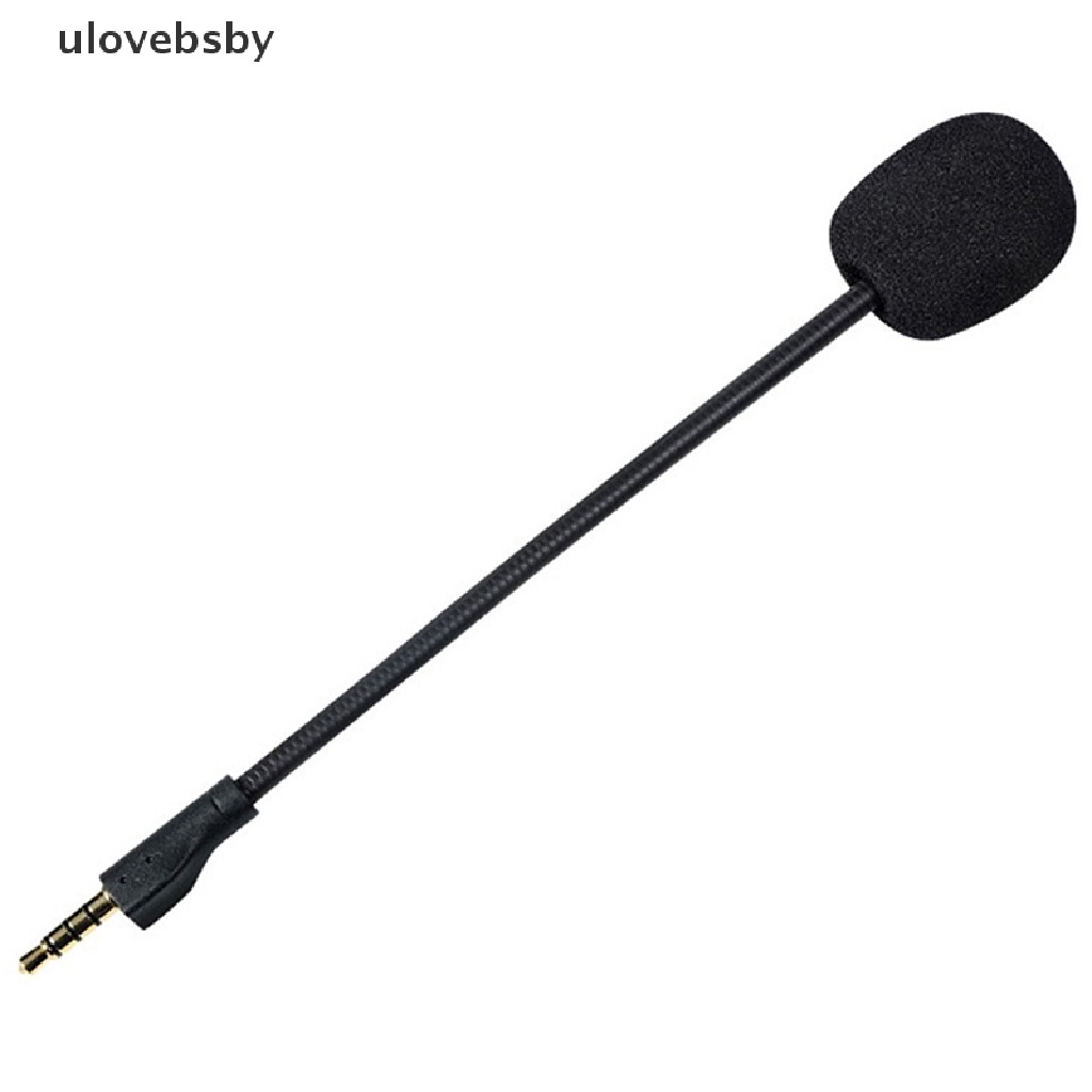 Ulovebsby Replacement Game Mic Detachable Microphone Boom for Steelseries Arctis 1 1.0 One Wired Wireless Headphones Gaming Heads VN