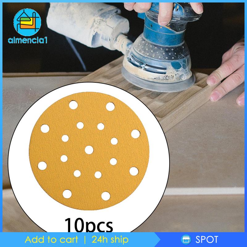 Bộ 10 Đĩa Chà Nhám 6 Inch Chống Mòn Kính