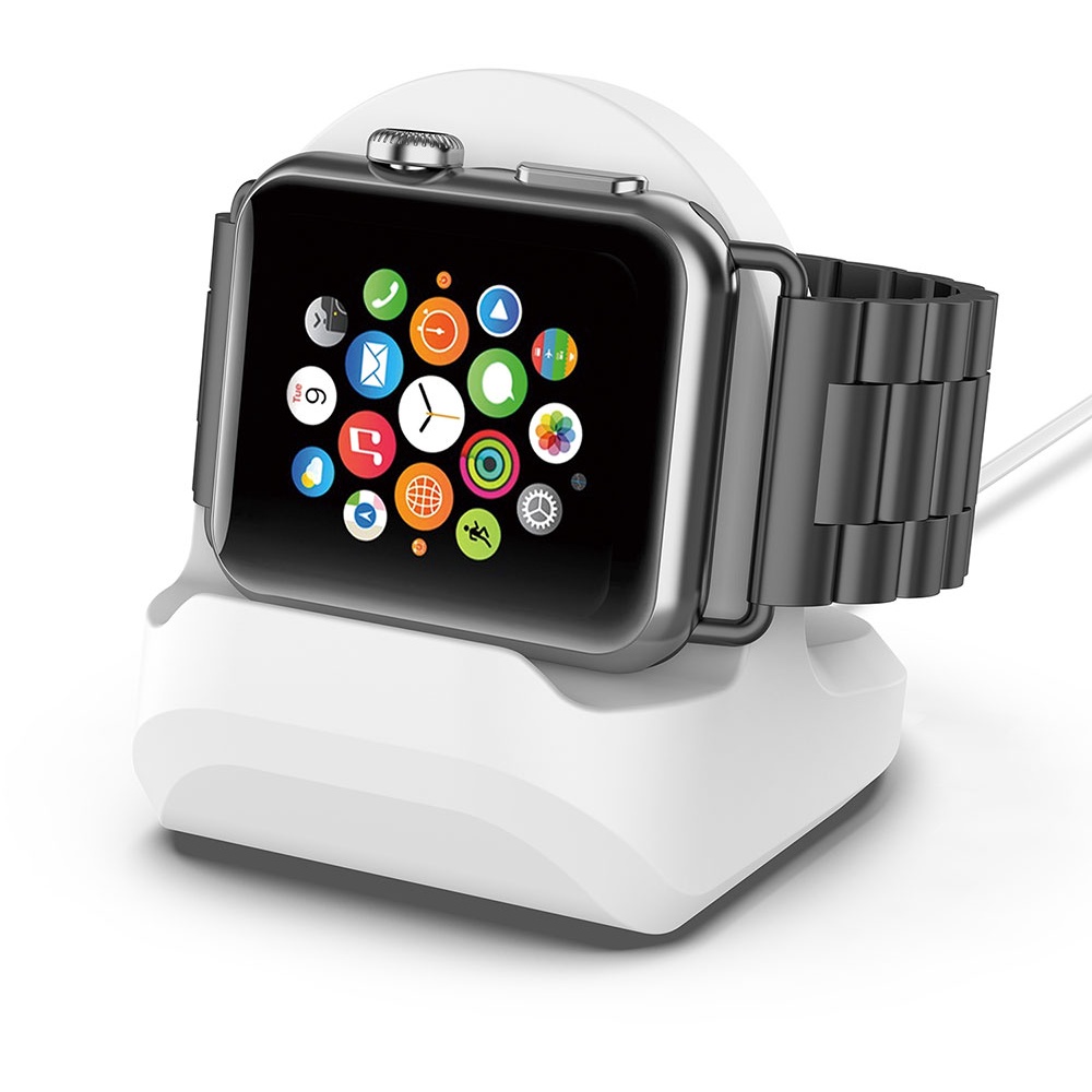 Đế Sạc Đứng Bằng Silicon Cho Đồng Hồ Thông Minh Apple Watch Series 8 Ultra 7 6 5 4 3 2 SE