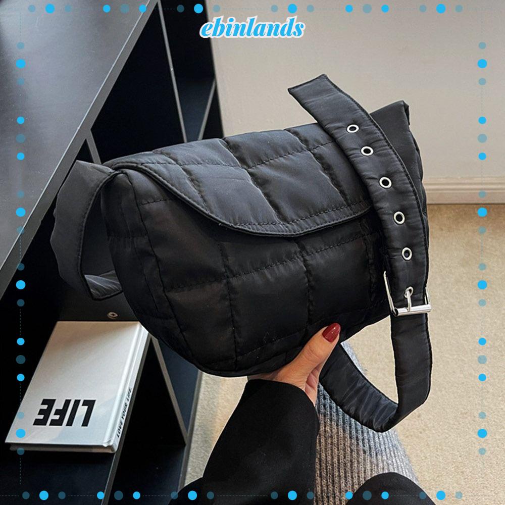 ebinlands Túi Đeo Vai Đệm Cotton Nhẹ Thời Trang