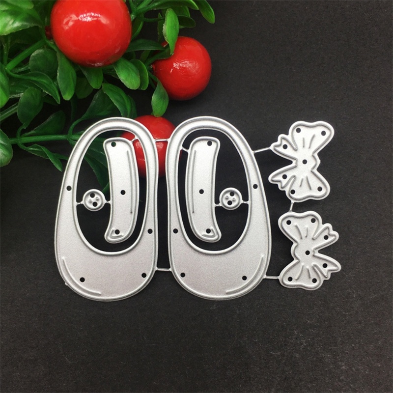 Khuôn Cắt Hình Nơ Làm Thẻ Thủ Công Trang Trí Sinh Nhật