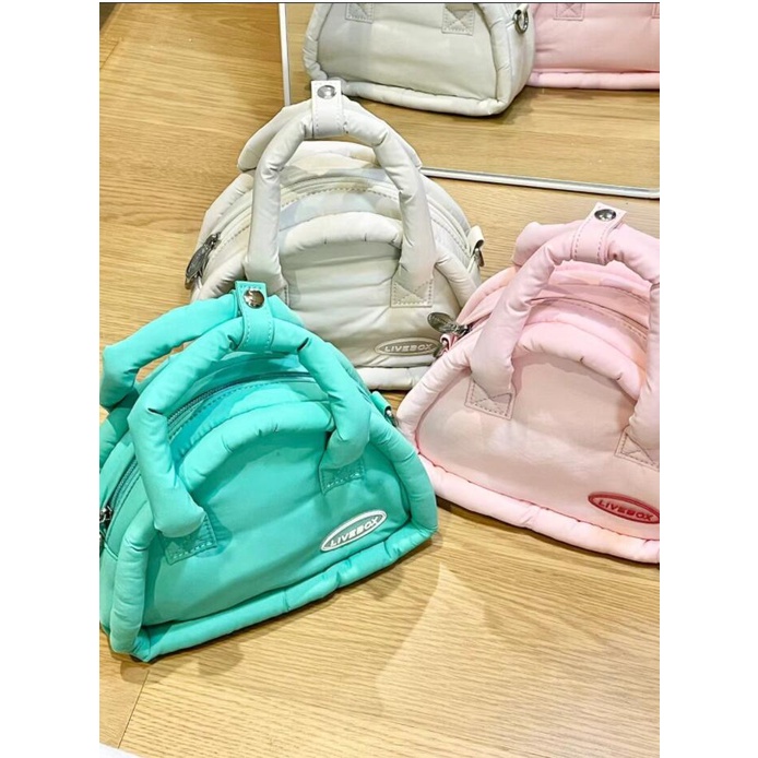 Túi Xách Đeo Chéo Mini Hình Tam Giác Mềm Mại Phong Cách Hàn Quốc 2023 Cho Nữ