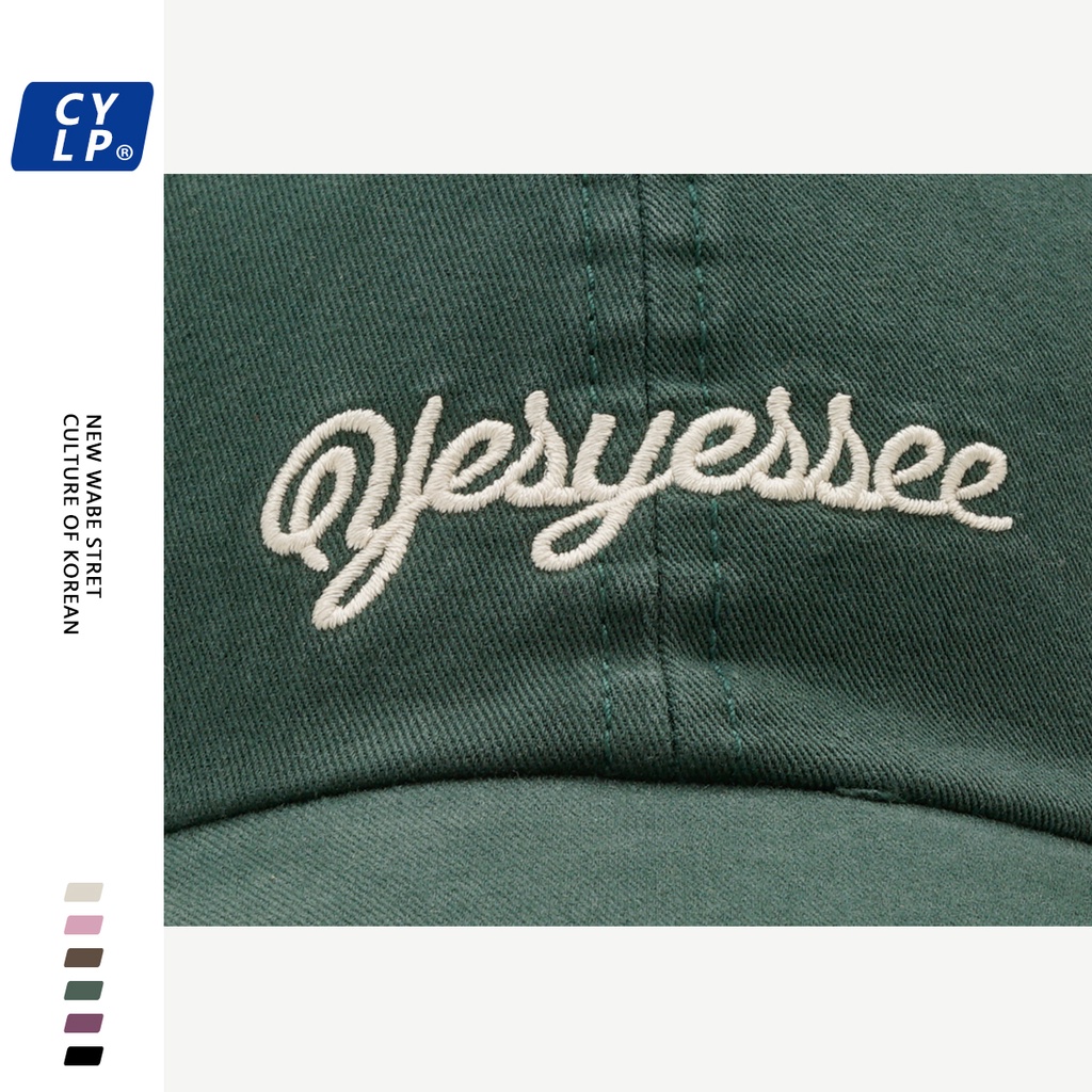 Mũ Lưỡi Trai Mềm Thêu Chữ Phong Cách Hàn Quốc Thời Trang Cho Nam Nữ