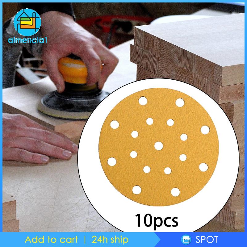 Bộ 10 Đĩa Chà Nhám 6 Inch Chống Mòn Kính