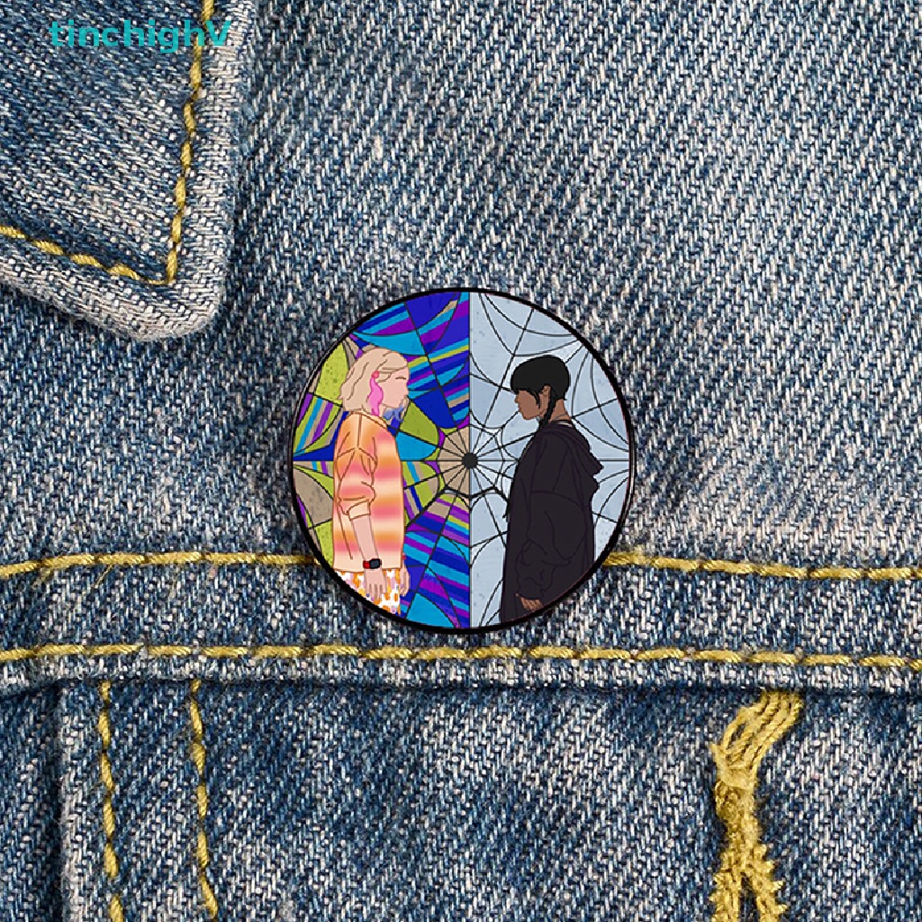 Ghim Cài Áo Ba Lô / Túi Xách Tùy Chỉnh Họa Tiết Hoạt Hình Cho Người Hâm Mộ