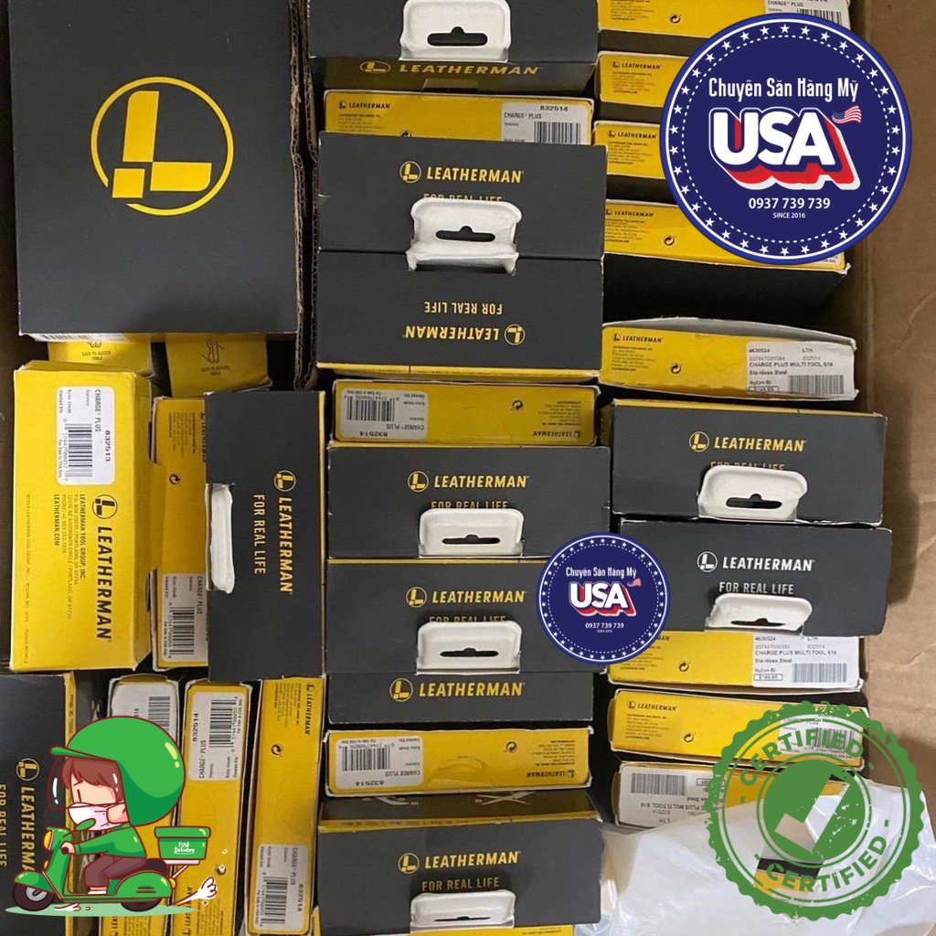 Kềm đa năng Leatherman Surge / Free P4 XACH TAY New FullBox ̣̣̣( ƯU ĐÃI GIẢM GIÁ )