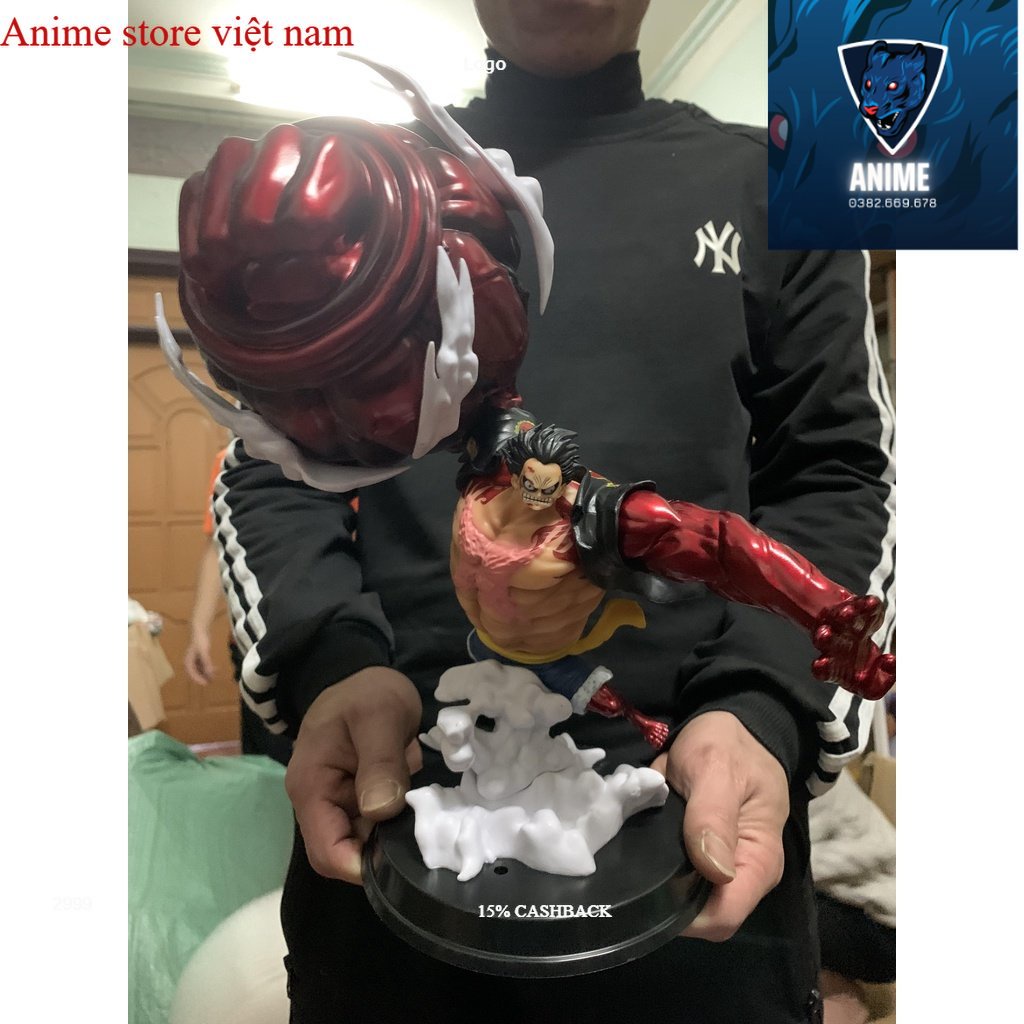 Mô hình nhân vật hoạt hình Luffy One Piece Gear 4 - Mô hình One Piece