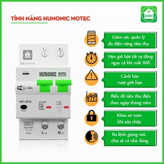 Át tô mát, aptomat đo năng lượng hunonic notec