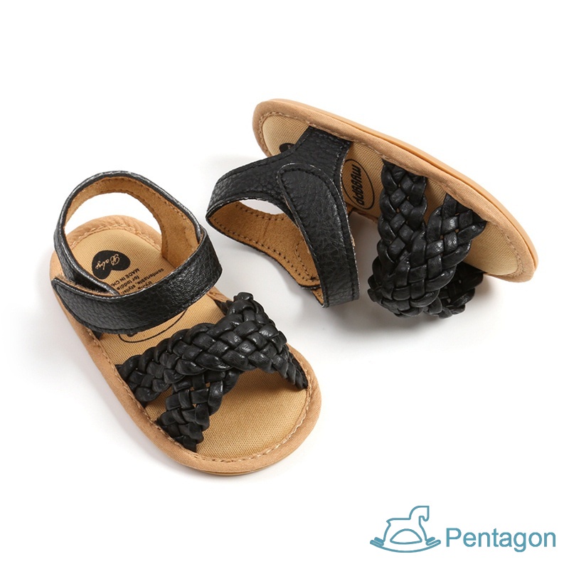 Xăng đan Đế Bằng Thời Trang Mùa Hè Cho Bé Gái 0-18 Tháng Tuổi