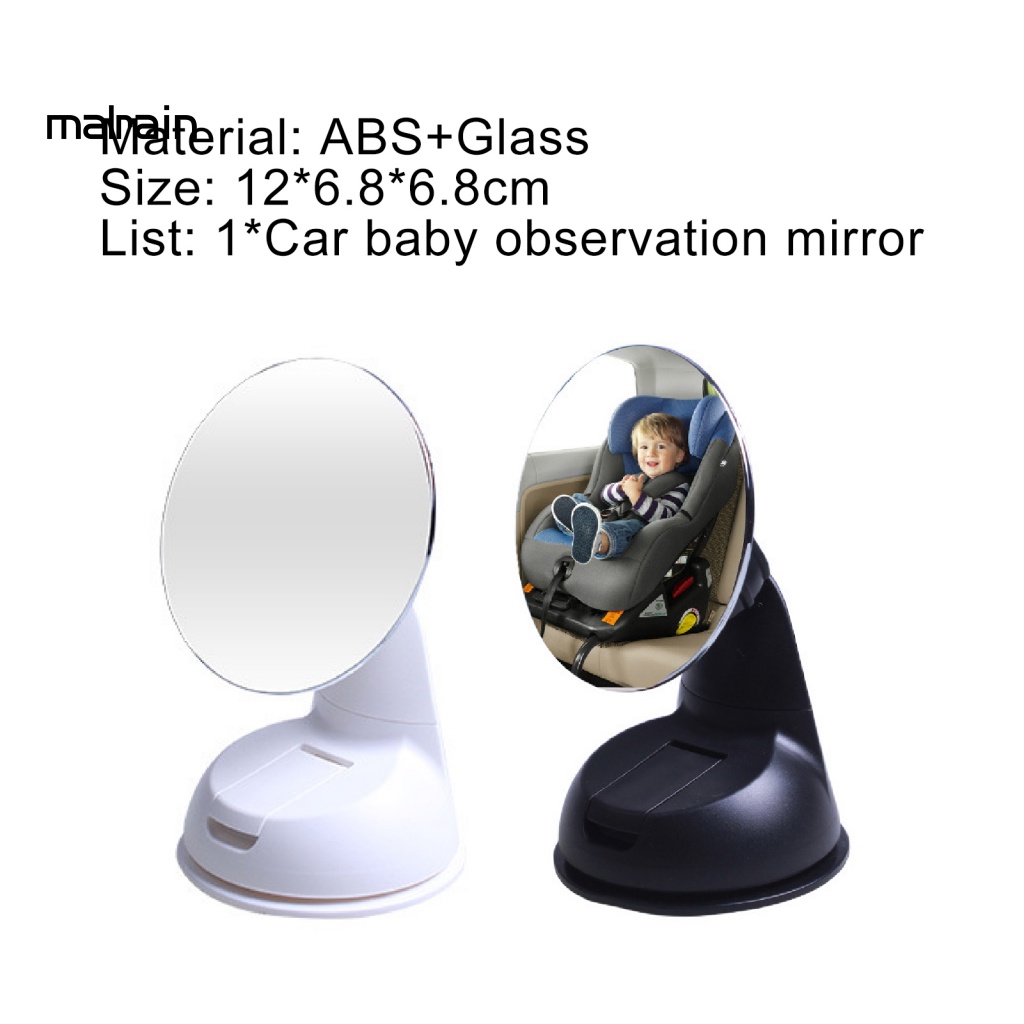 Kính Chắn Gió Bằng ABS Có Thể Điều Chỉnh Xoay 360 Độ Tiện Dụng Cho Xe Hơi