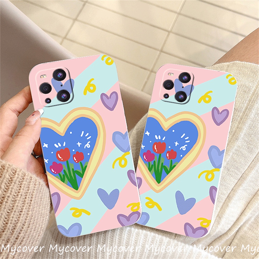 Ốp Điện Thoại Silicon Mềm Hình Trái Tim Kiểu Khung Ảnh Cho iPhone 14 13 12 11 Pro Max X XR Xs Max 6 7 8 Plus