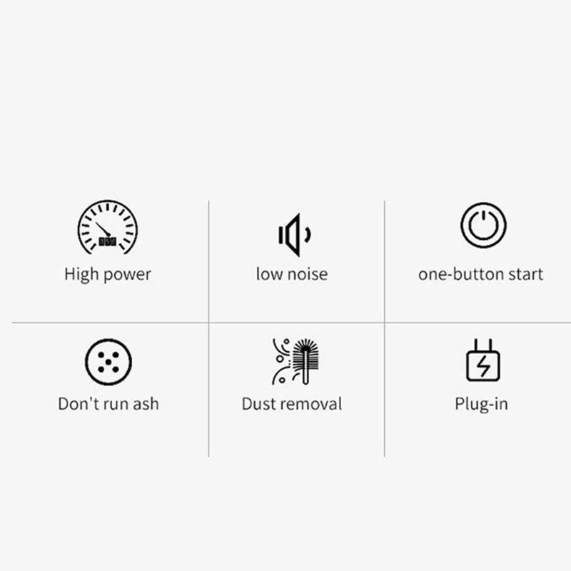 Máy Hút Bụi Làm Sạch Móng Tay Chân Không Tiếng Ồn Thấp Có Thể Tháo Rời Mnkgaibao 60W 60W