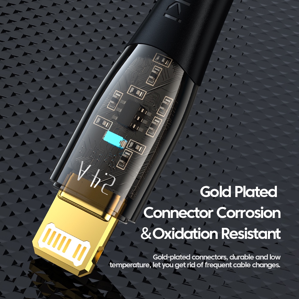 Dây Cáp Sạc Nhanh 12W 2.4A USB-10S Cho 11 12 13por