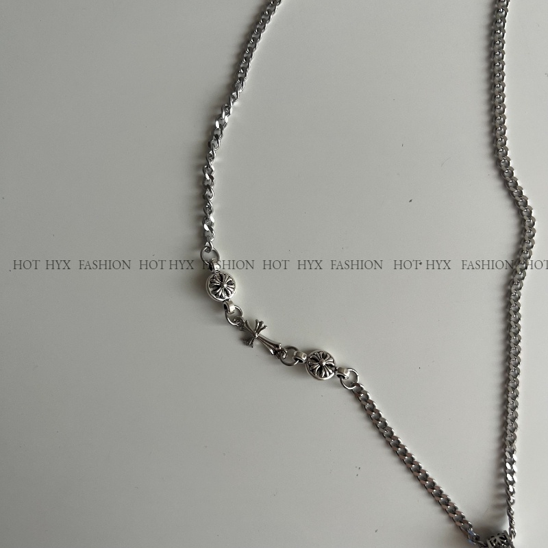 Vòng cổ Mặt Thánh Giá Phong Cách Hip Hop Cho Cặp Đôi