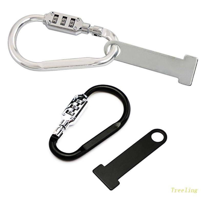 Khóa Mũ Bảo Hiểm Kết Hợp Mật Khẩu 1.5 "Có Tay Cầm Chữ T