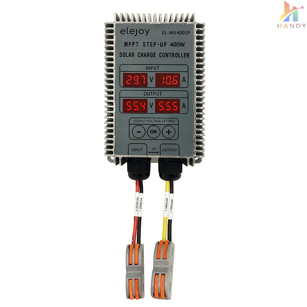 Bộ Điều Khiển Sạc Pin Năng Lượng Mặt Trời 400W MPPT Màn Hình LED Hiển Thị Điện Áp Đầu Ra IP66 Chống Nước Chống Bụi 24~85V